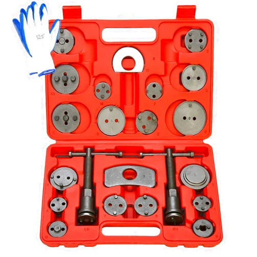 8MILELAKE Disc Brake Caliper Compressor Wind Back Tool 24pc Professional Caliper Tool Set