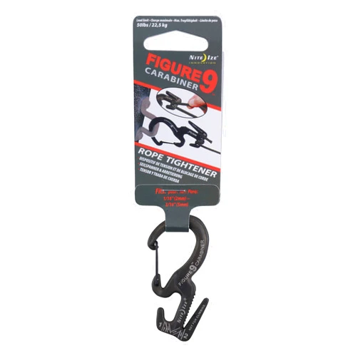 Nite Ize Figure 9 Carabiner with Black Gates