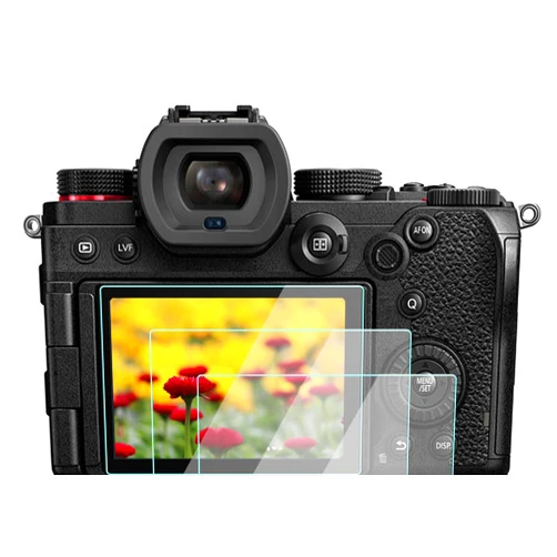 WH1916 S5 Screen Protector Compatible for Panasonic S5II S5IIX GH6 S5 G95 DMC-LX10 LX10 II FZ300, 9H Tempered Glass Anti-scratch Ultra-Clear (3 Packs)