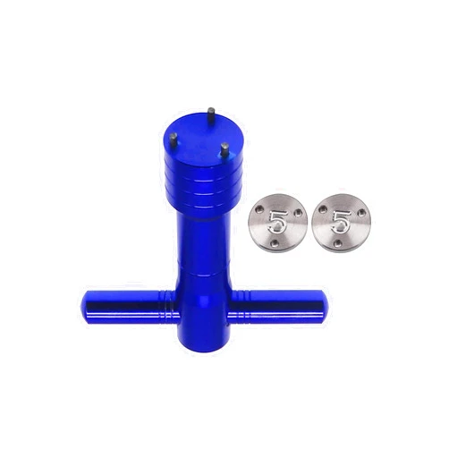 DAZUZ Golf Weights Screws with Wrench Tool for Taylormade TP Collection & Spider Mini Putter (Blue)