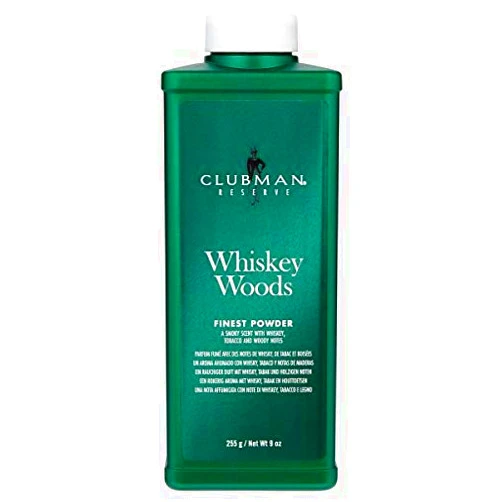 Clubman Reserve - Whiskey Woods Cornstarch Powder (Pack of 6)