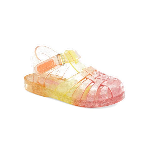 OshKosh B'Gosh Girls Marie Sandal, Pink/Coral, 7 Toddler