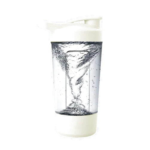 HOTSEVEN Premium Electric Protein Shaker Bottle, Made with Tritan - BPA Free - 14 oz Vortex Portable Mixer Cup/USB Rechargeable Shaker Cups for Protein Shakes