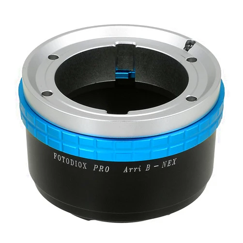 Fotodiox Pro Lens Mount Adapter, Arri Bayonet (Arri-B) Mount Lenses to Sony E-Mount Mirrorless Camera Adapter - for Sony Alpha E-Mount Camera Bodies (APS-C & Full Frame Such as NEX-7, a5100, a7II)