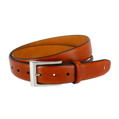 Trafalgar Pebble Grain Leather Belt