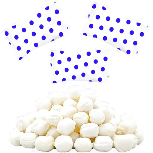 Fruidles Big Dots Buttermints, Mint Candies, After Dinner Mints, Fat-Free, Kosher Certified, Individually Wrapped (Royal Blue, 110 Pieces)