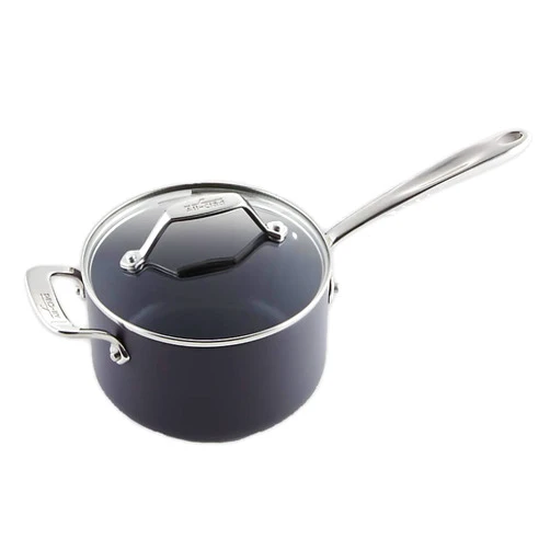 All-Clad Essentials Nonstick Cookware (2.5 Quart Sauce Pan with Lid)