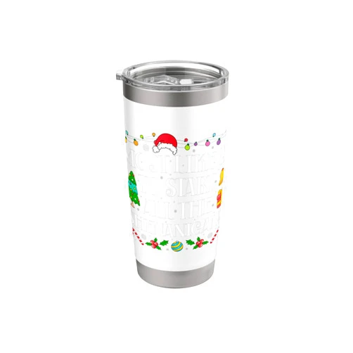 MaPaNoLi Design Most Likely To Start All The Shenanigans - Funny Christmas Stainless Steel Insulated Tumbler
