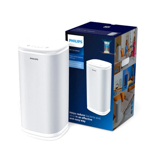 Philips LED UV Light Sanitizer Air Cleaner | Touch Control | Auto-Off Safety | ETL Listed & EPA Certified