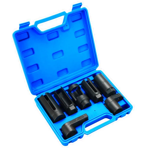 Weyleity 7PCS Oxygen Sensor & Oil Pressure Sending Unit Socket Set | Master Sensor Socket Set with 22mm, 27mm, 29mm Sockets 1/2