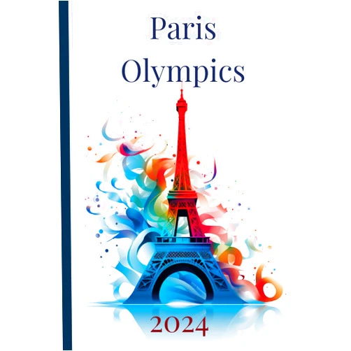 Stamplovesink Paris Olympics 2024: Souvenir Notebook for the 2024 Olympics