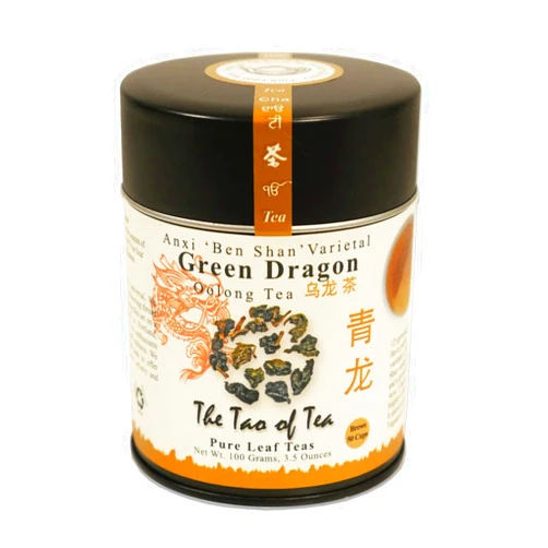 The Tao of Tea, Green Dragon Oolong Tea, Loose Leaf, 3.5 Ounce Tin