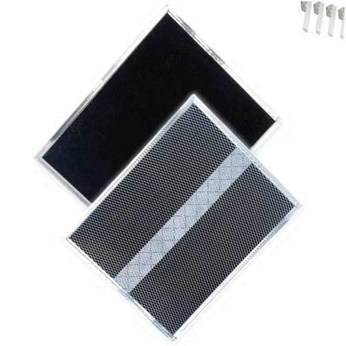 YUEERIO S99010308 Carbon Replacement Filter compatible with Broan QS WS BPSF30 GE: WB02X10707 NON-Ducted Range Hood Charcoal Filters 10.8