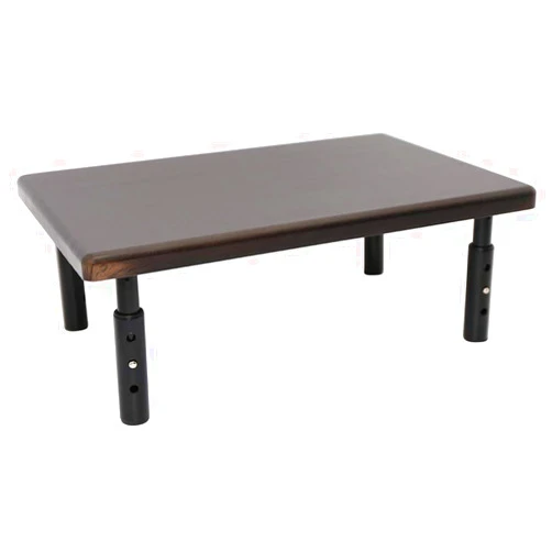 Apollo Hardware Adjustable Monitor Stand Series/Heavy Duty Wood Computer Monitor & Laptop Stand,Metal Height Adjsutable Design,Single Size (Natural Black Walnut)