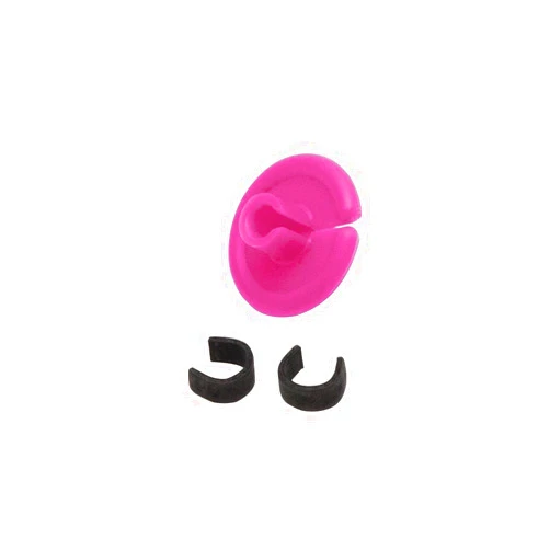 October Mountain Products String Love 2.0 Kisser Button 9/16 in. (25 Pack) Pink
