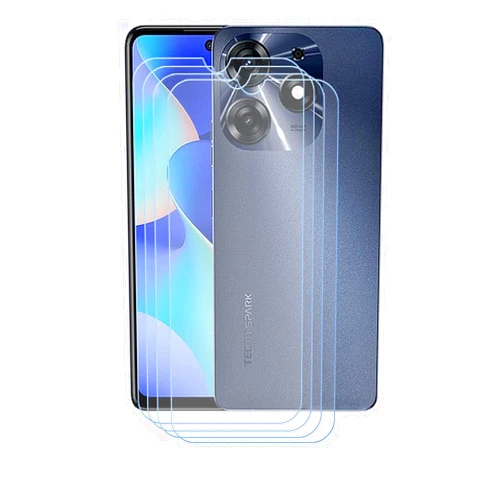 FZZSZS (4-Pack Screen Protector for Tecno Spark 10 Pro, Anti Scratch 9H Hardness Protective Film Premium HD Clarity Tempered Glass Friendly Designed for Tecno Spark 10 Pro (6.8
