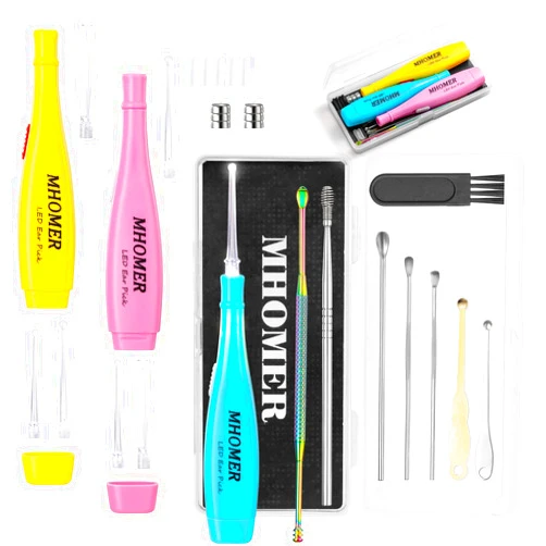 Herolland Ear Wax Removal Tool, Ear Cleaner,Ear Cleaning Kit,Earwax Removal Kit,13pcs Ear Wax Removal Kit q Tips for Ears