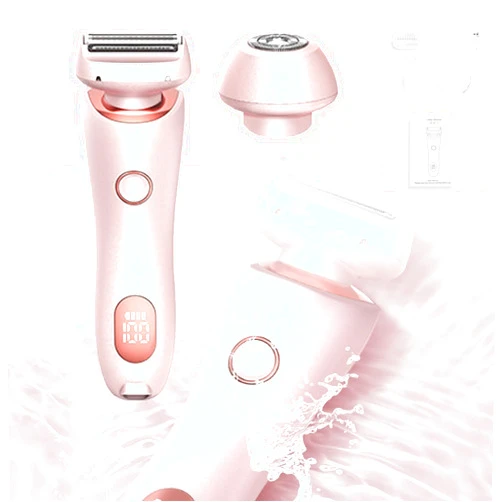 Yuloron Modira Shaver, Modira Mermaid Shaver, Waterproof Electric Razor for Women, 2 in 1 Electric Shaver Razors for Women, Women Electric Shaver (Pink)