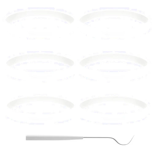 Ralondbey 6 Pcs Rubber Blenders Protective Leakproof White Gasket Sealing O For Auto Blenders Easy To Replace