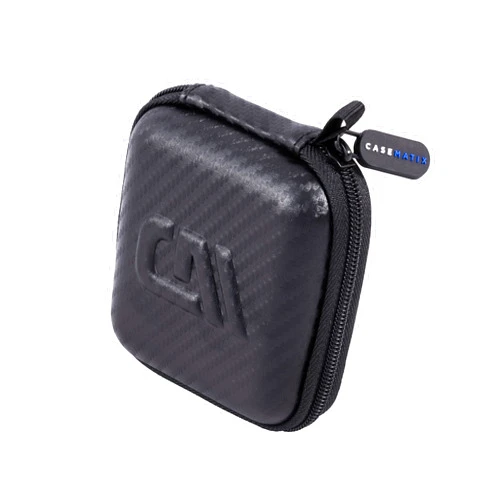 CASEMATIX Protective Travel Case Compatible with Compact Devices - Hard Case with Wrist Strap