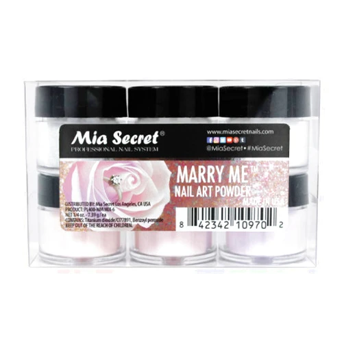 Mia Secret Polymer Marry ME 6 pcs Acrylic Collection