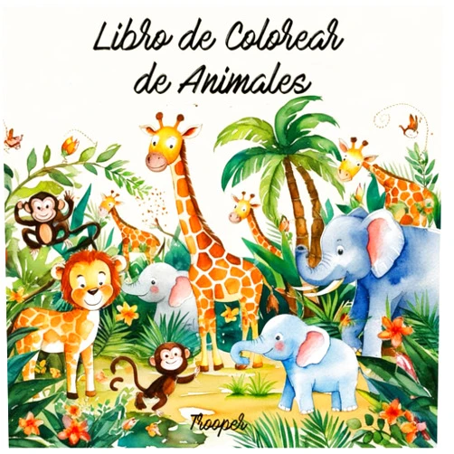 Jose Antonio Aguado Libro de colorear animales (Spanish Edition)