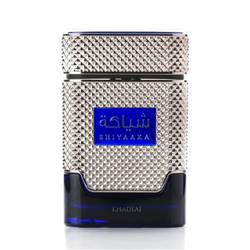 KHADLAJ PERFUMES Khadlaj Shiyaaka Blue Eau De Parfum Spray for Men, 3.4 Ounce