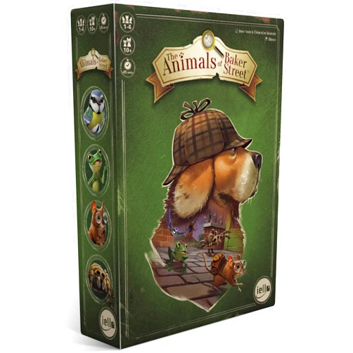 IELLO: The Animals of Baker Street - Investigation Game, Playable for The Whole Family, Ages 10+, 2-4 Players, 45 Mins