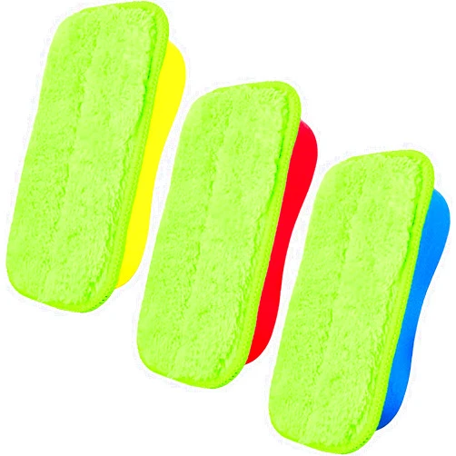 Zonon 3 Pcs Chalk Eraser Chalk Board Chalkboard Erasers Dust Free for Blackboard Dry Whiteboard Magnetic Reusable for Markers, Classroom, Home and Office