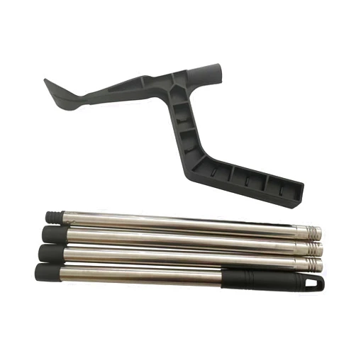 Tuanlove Gutter Scoop Cleaning Tool with Adjustable Telescopic Rod, Roof Gutter Cleaning Spoon and Scoop, Gutter Leaf Cleaning Tools from The Ground