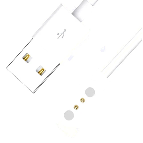 Lamshaw Compatible with BIGGERFIVE BARVE Watch Charger, Magnetic USB Charging Cable Replacement Charger Compatible for BIGGERFIVE BARVE BW01 Kids Fitness Tracker Watch (White)