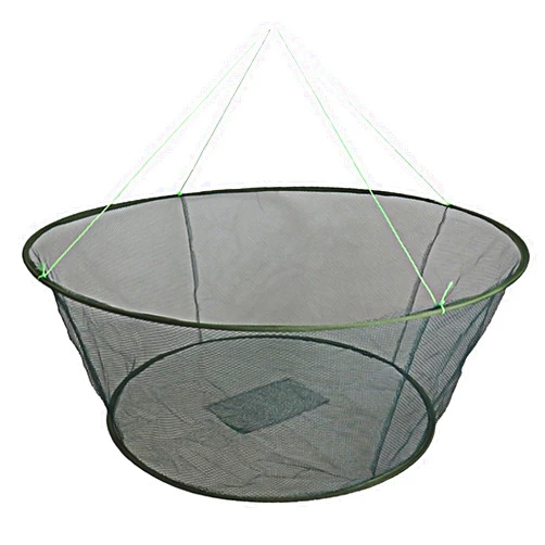 EASY BIG Foldable Fishing Net Hand Cast Cage for Catching Fish Shrimp Crab
