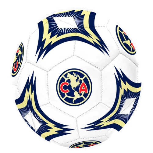Icon Sports Club America Soccer Ball Officially Kaleidoscope Ball Size 5 (White)