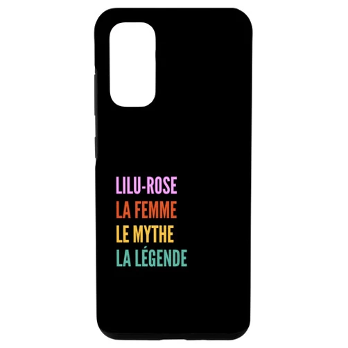 Conceptions Drôles De Noms Français Pour Lilu-Rose Galaxy S20 Funny French First Name Design - Lilu-Rose Case