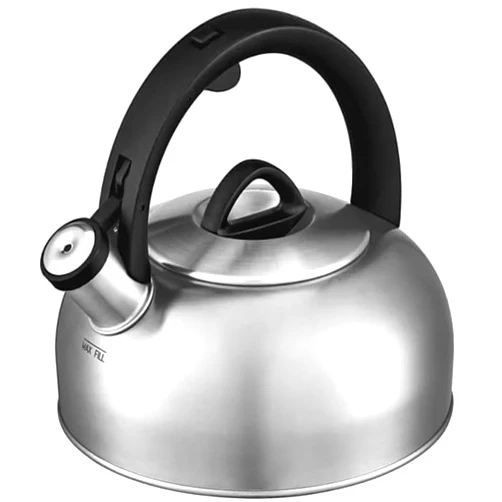 Cuisinart Professional Brushed Stainless Steel 2-QT Teakettle Water Whistling Tea Kettle