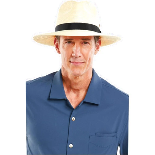 Coolibar UPF 50+ Men's Women's Peyton Lightweight Fedora - Sun Protective