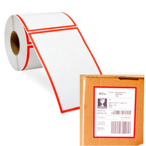 PreFeel Direct Thermal Labels, 4 x 6 Shipping Labels,350 Labels per Roll Colored Labels, Mailing Postage Label, Packing Labels Stickers, Thermal Printer Paper Compatible, Permanent Sticky.