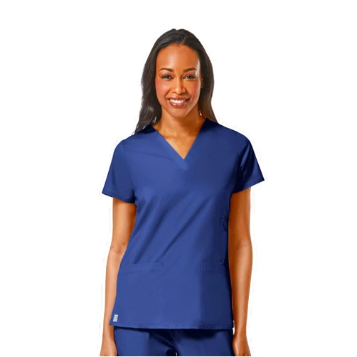 Maevn Women's EON V-Neck Pocket Top