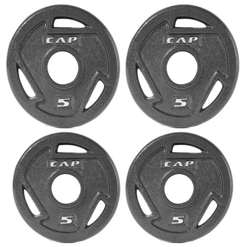CAP Barbell 2-Inch Olympic Grip Weight Plate | Multiple Options