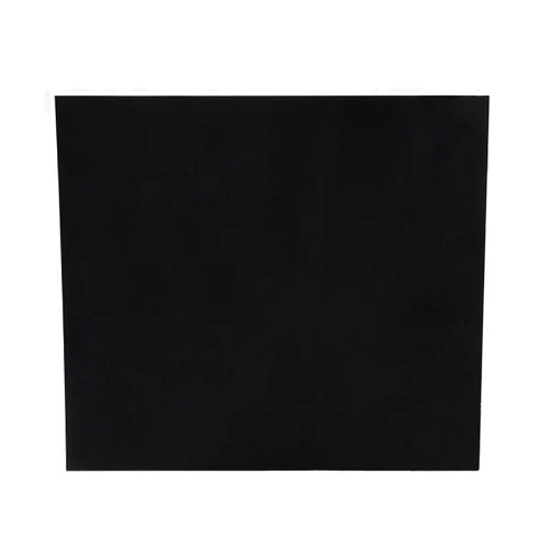 FLEOR 20x17cm Acoustic Pickguard Blank Material Self Adhesive Guitar Pick Guard Scratch Plate Sheet, Black