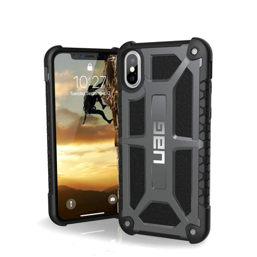 URBAN ARMOR GEAR UAG iPhone Xs/X [5.8-inch Screen] Case Monarch [Graphite] Rugged Military Drop Tested Protective Cover