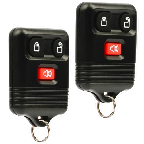 USARemote Key Fob Keyless Entry Remote fits Ford, Lincoln, Mercury, Mazda F150 F250 F350 Escape Expedition Explorer Ranger (and More), Set of 2
