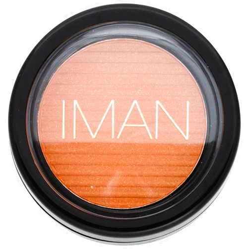 Iman Cosmetics Luxury Blushing Powder, Sunlit Copper