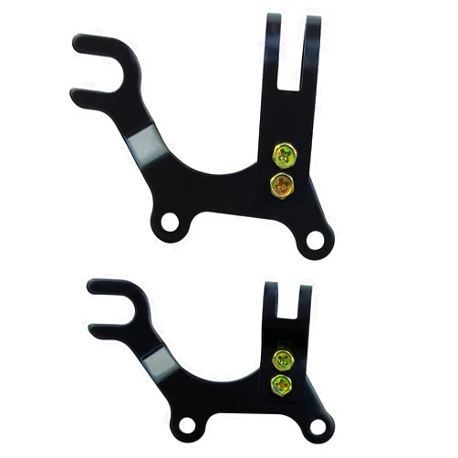 DoThisAllDay Brake Bracket Adapter 2pcs(160/20mm & 160/31.8mm),Disc Brake Bracket Converter Bike Components & Parts