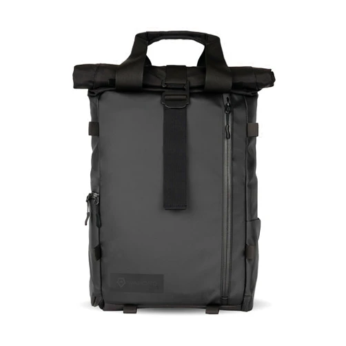 WANDRD PRVKE Lite - Photography Bag - Water Resistant Camera Backpack for Photographers - Anti-Theft Travel Bag with 14-Inch Laptop Sleeve and Fleece-Lined Pockets (Black)