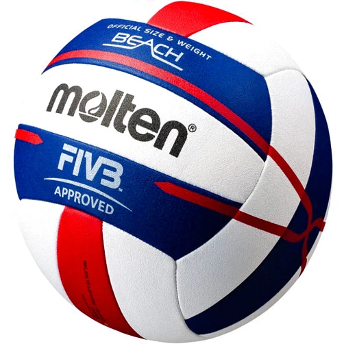 Molten FIVB Approved Elite Beach Volleyball Red/White/Blue