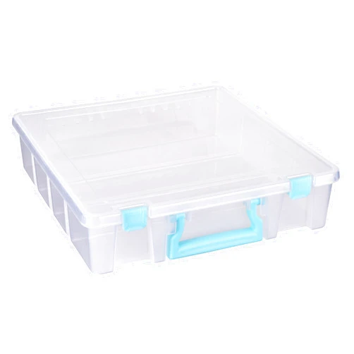 ArtBin Super Satchel 1 Compartment Box Clear Craft Organizer Storage Case