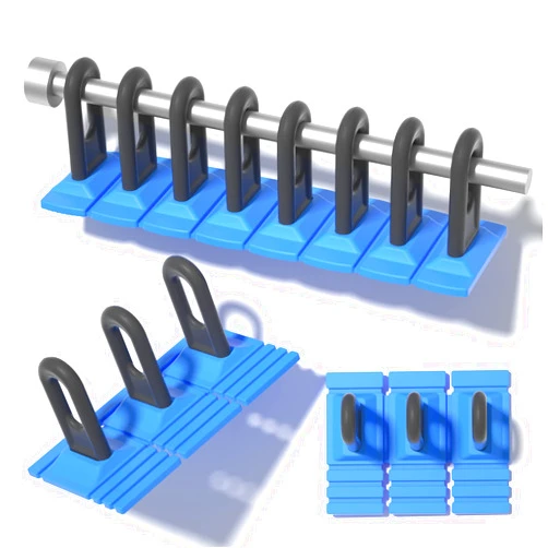 HiYi Car Dent Repair Tools Heavy Duty Paintless Repair Removal Tools Strong Dent Puller Handle Lifter Blue Glue Tabs Powerful Body Repair Dent Remover Tool Kit for Car Dent Repair (Blue)