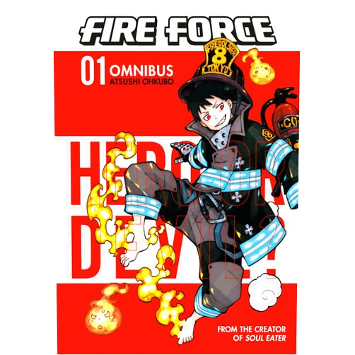 Atsushi Ohkubo Fire Force Omnibus 1 (Vol. 1-3)