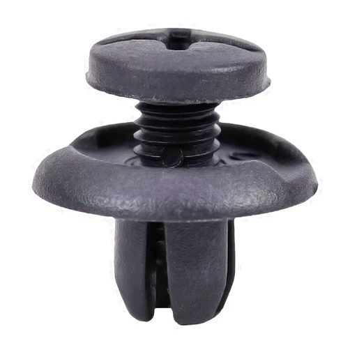 Lantee 8mm 50 Pcs Nylon Push Type Bumper Fender Flare Mud Flaps Guard Auto Car Fastener Rivet Clips 91512-SM4-003 Fit for Honda Accord Civic CRX Del Sol Prelude, Fit for Acura Intergra Legend Vigor